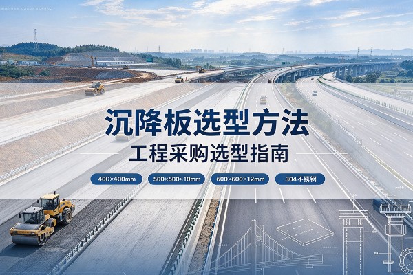 南江沉降板选择方法