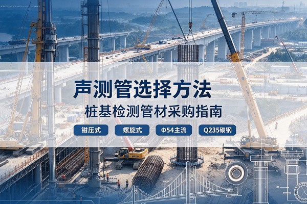 南江声测管选型标准