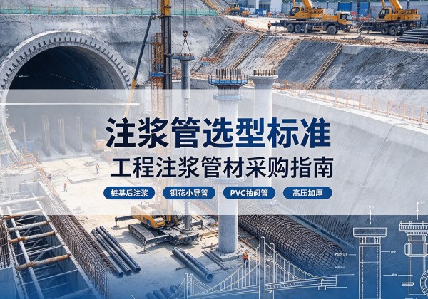 南江注浆管选型标准